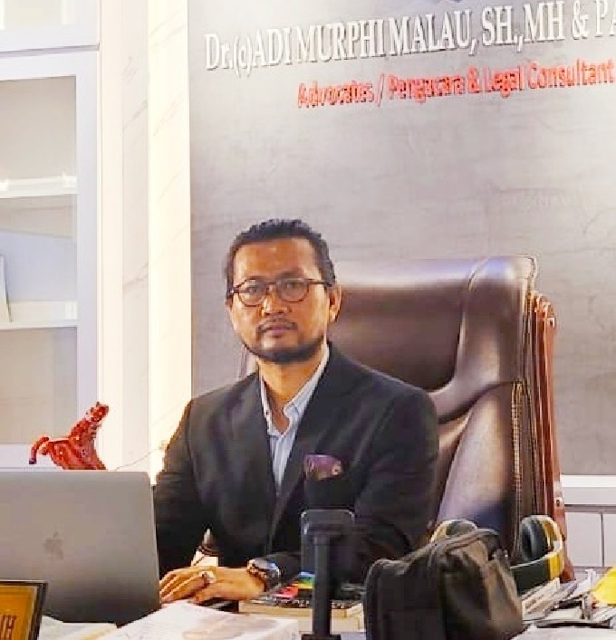 Penasihat Hukum HS, Dr Adi Murphi Malau SH MH.